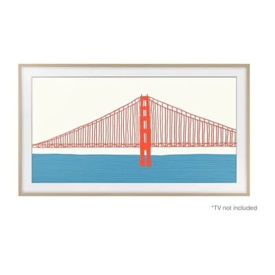 Samsung Customizable Teak Color Bezel For The Frame Tv 43